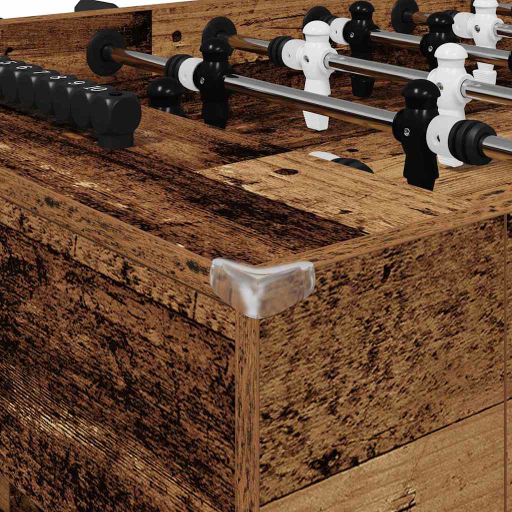 Fußballtisch 2 pcs Altholz 146,5 x 74 x 85 cm Holzwerkstoff