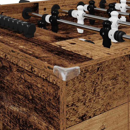 Fußballtisch 2 pcs Altholz 146,5 x 74 x 85 cm Holzwerkstoff