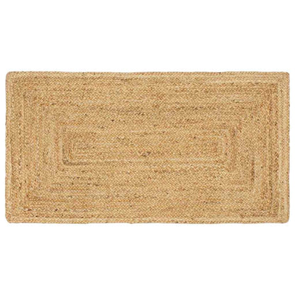Bereichsteppich Beige 60 x 200 cm Jute