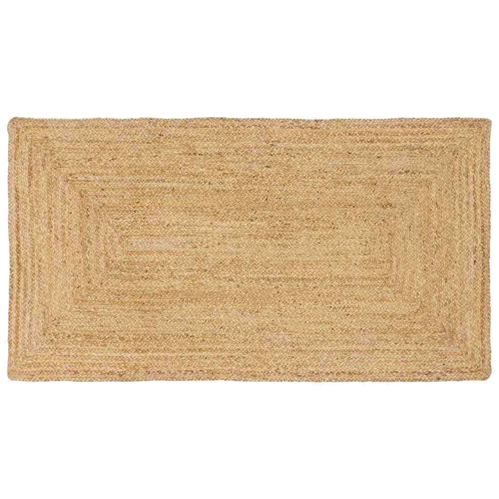 Bereichsteppich Beige 80 x 150 cm Jute