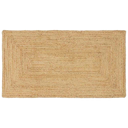 Bereichsteppich Beige 80 x 150 cm Jute
