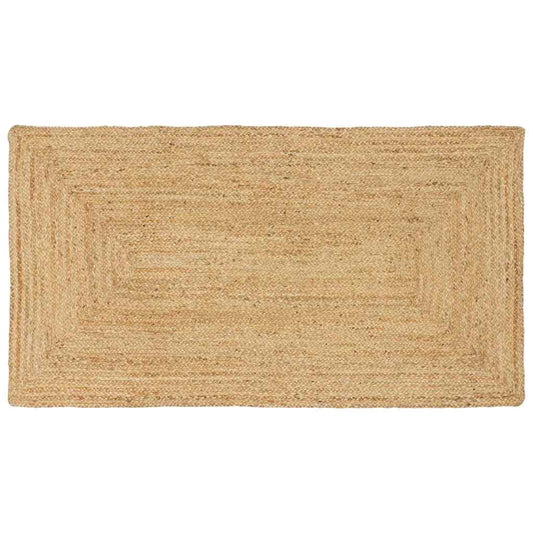 Bereichsteppich Beige 80 x 150 cm Jute