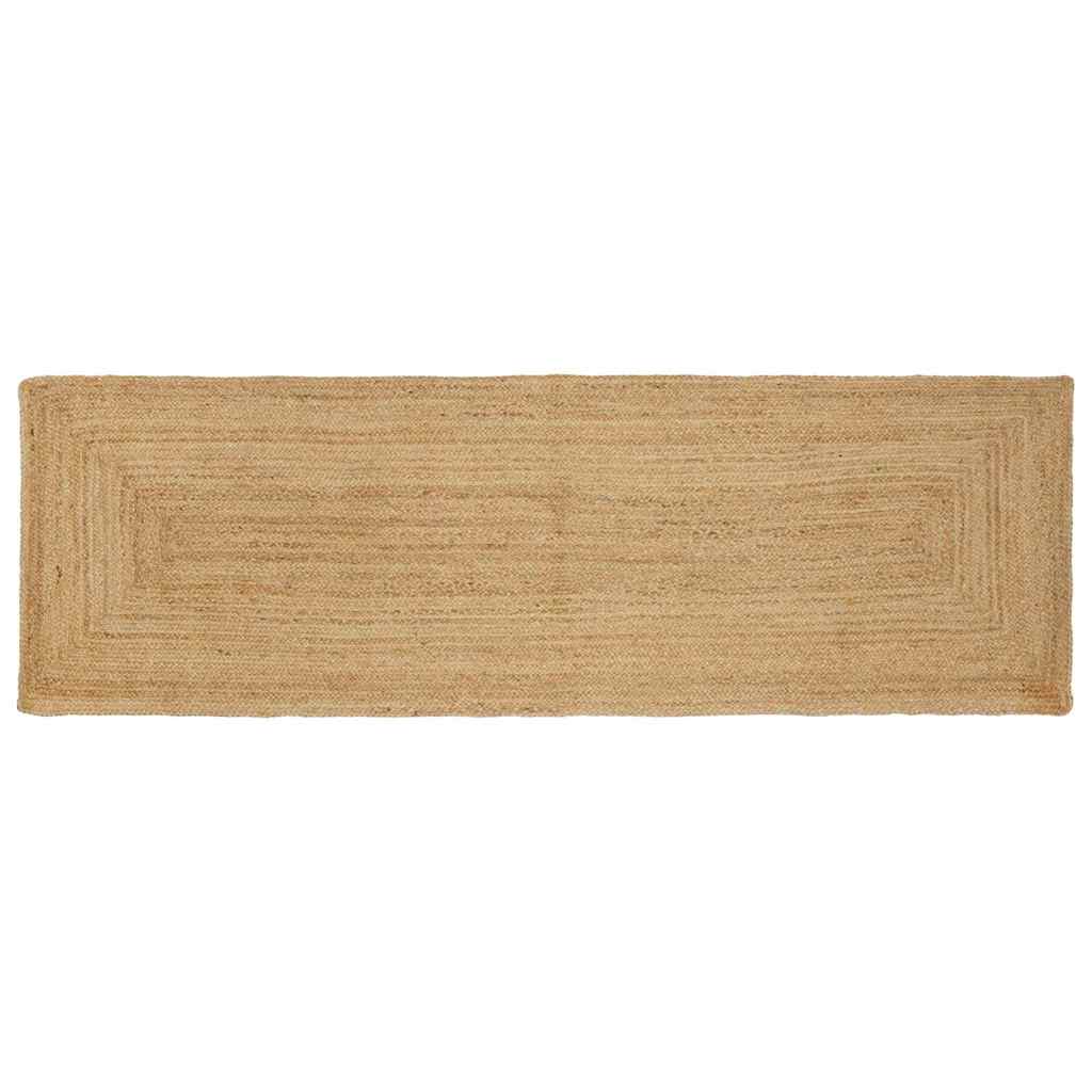 Bereichsteppich Beige 80 x 250 cm Jute