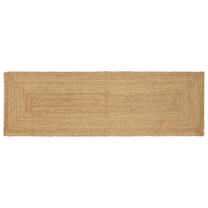 Bereichsteppich Beige 80 x 250 cm Jute