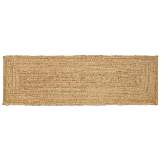 Bereichsteppich Beige 80 x 250 cm Jute