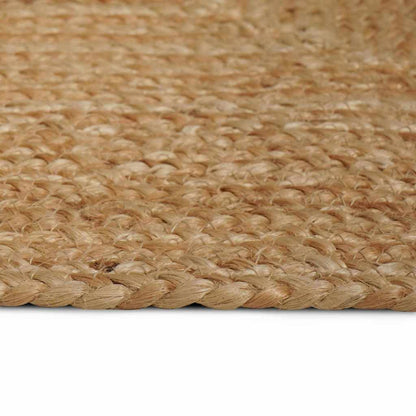 Bereichsteppich Beige 120 x 170 cm Jute