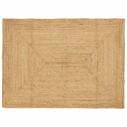 Bereichsteppich Beige 120 x 170 cm Jute