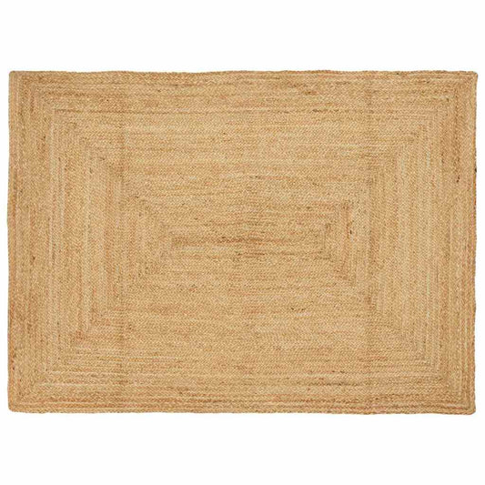 Bereichsteppich Beige 120 x 170 cm Jute