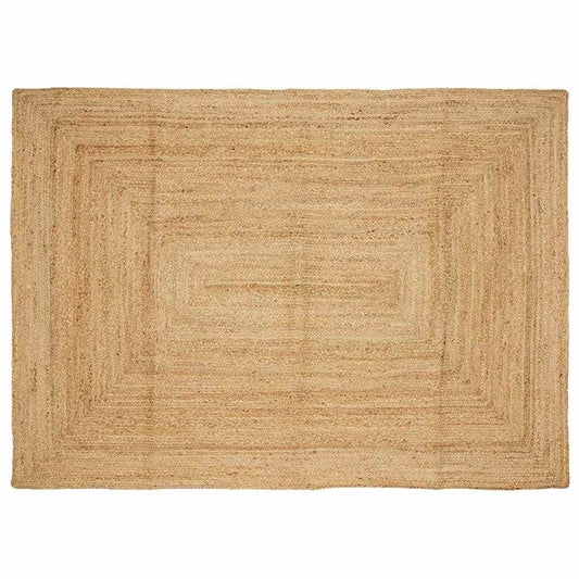Bereichsteppich Beige 240 x 340 cm Jute