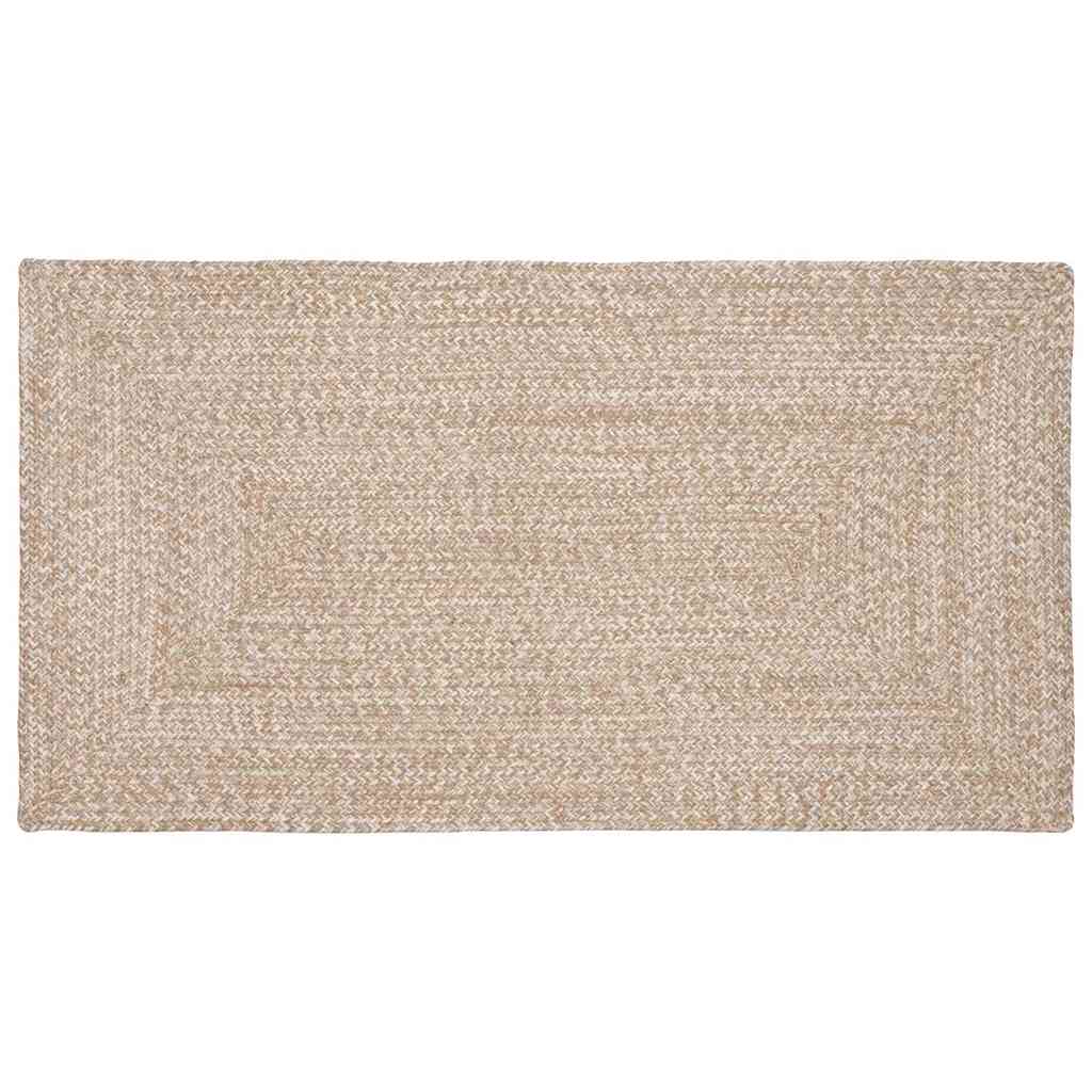 Bereichsteppich Braun 60 x 110 cm Jute