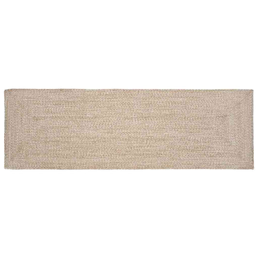 Bereichsteppich Braun 60 x 200 cm Jute