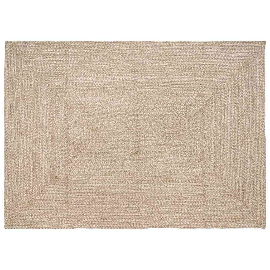 Bereichsteppich Braun 200 x 290 cm Jute