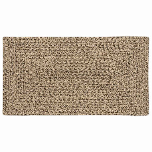 Bereichsteppich Braun 60 x 110 cm Jute