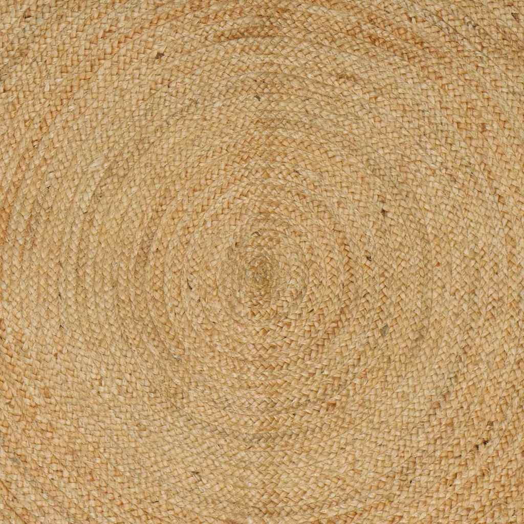 Bereichsteppiche Quadratisch Braun 300 x 300 cm Jute