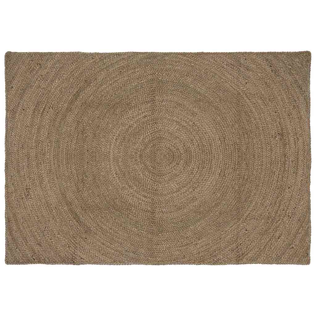 Bereichsteppiche Rechtwinklig Grau 120 x 170 cm Jute