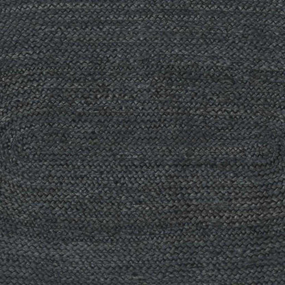 Bereichsteppiche Oval Schwarz 122 x 183 cm Jute