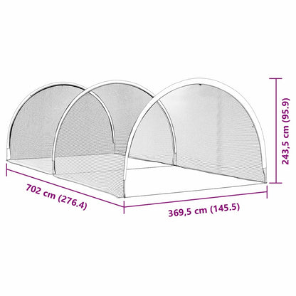 Baseball e Softball Nero 702 x 369,5 x 243,5 cm Poliestere