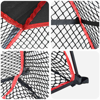 Golf Trainingshilfen Schwarz 314 x 150 x 206 cm Polyester