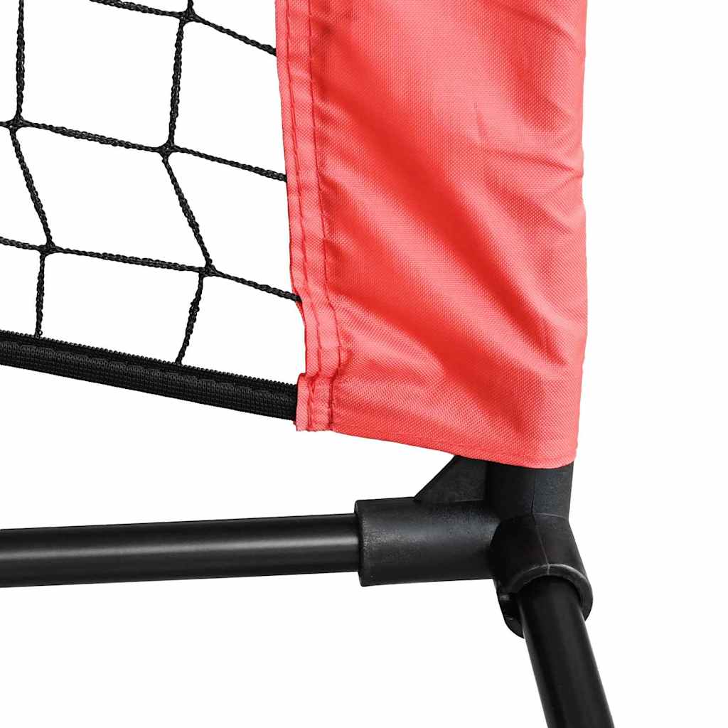 Tennisnetz Schwarz und Rot 301 x 90.5 x 87 cm Polyester