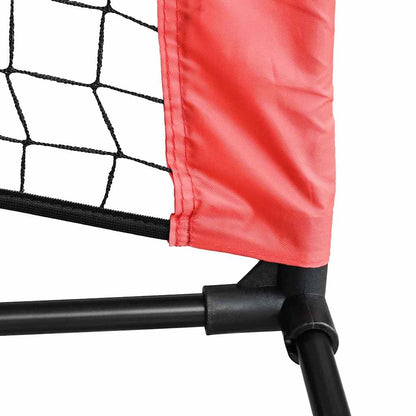 Tennisnetz Schwarz und Rot 301 x 90.5 x 87 cm Polyester