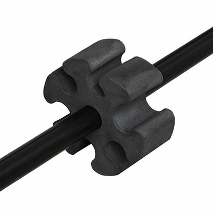 Tennisnetz Schwarz und Rot 396 x 92 x 87 cm Polyester