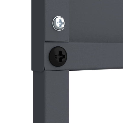 Garten Sichtschutz-Leinwand Anthrazit 50 x 140 cm