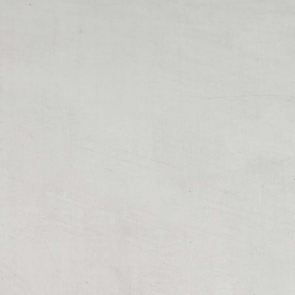 Garten Sichtschutz-Leinwand Floral Silber 50 x 140 cm Edelstahl