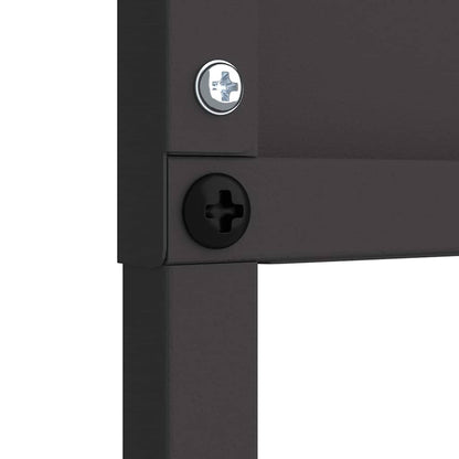 Garten Sichtschutz-Leinwand Tiermuster Schwarz 50 x 140 cm