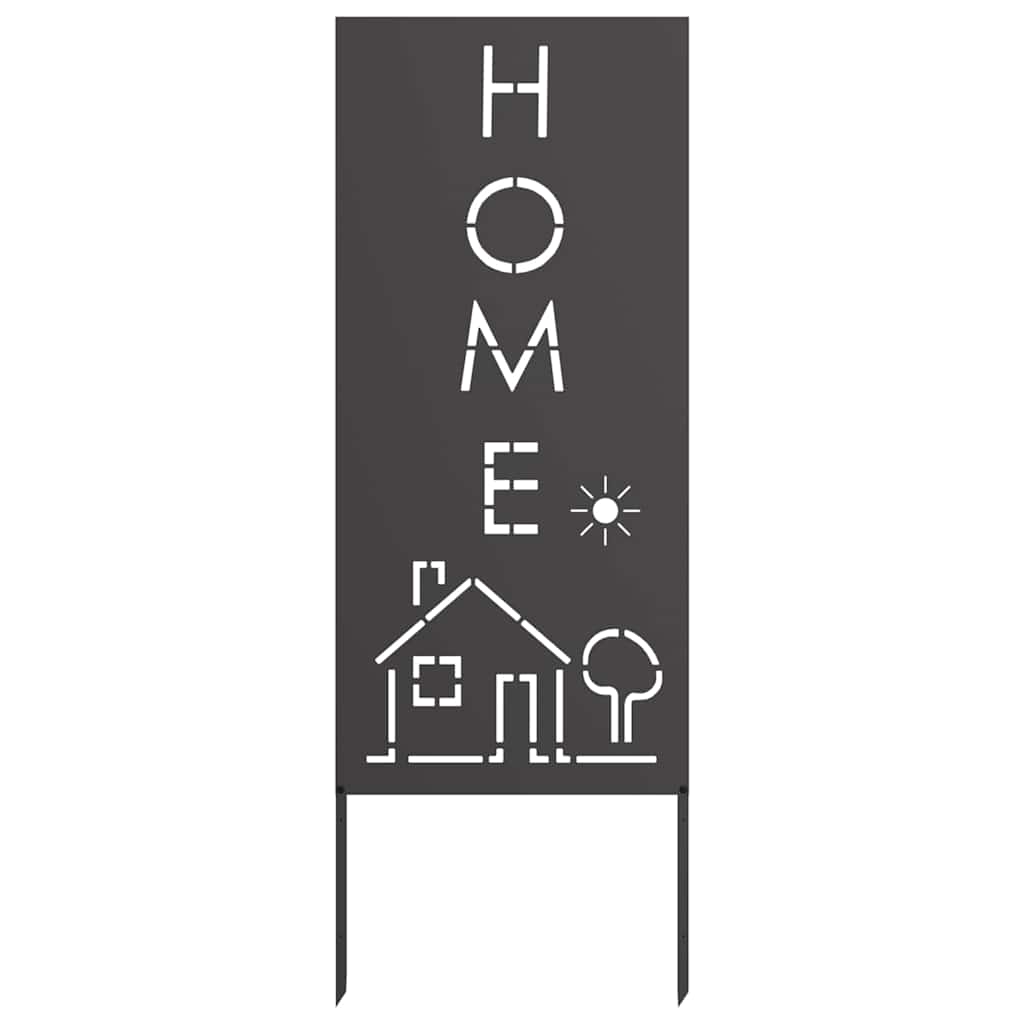 Garten Sichtschutz-Leinwand Schwarz 50 x 140 cm