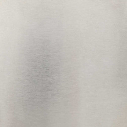 Garten Sichtschutz-Leinwand Floral Silber 32 x 140 cm Edelstahl