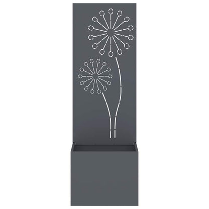 Garten Sichtschutz-Leinwand Anthrazit 50 x 140 cm