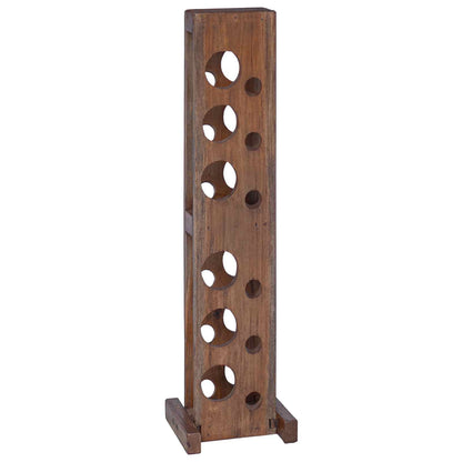 Regal Braun 20 x 25 x 100 cm Massives Mahagoni Holz