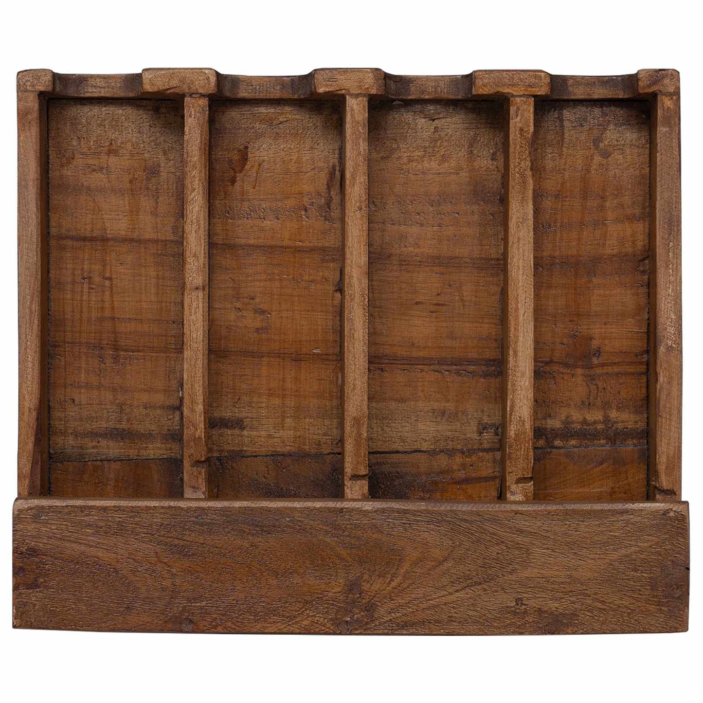 Gehäuse Braun 36 x 30 x 10 cm Massives Mahagoni Holz