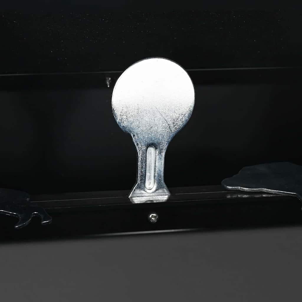 Kugelfangbox Schwarz 29 x 22 x 20 cm Stahl