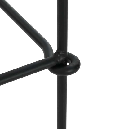 Zurücksetzbares Ziel Schwarz 26 x 13 x 31 cm Stahl