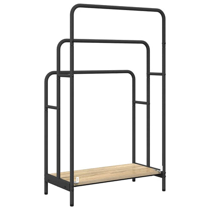 Kleiderständer Sonoma-Eiche 60 x 30 x 100,5 cm Holzwerkstoff