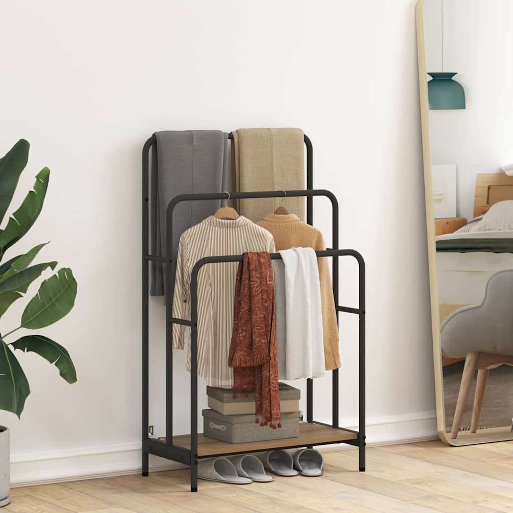 Kleiderständer Artisan-Eiche 60 x 30 x 100,5 cm Holzwerkstoff