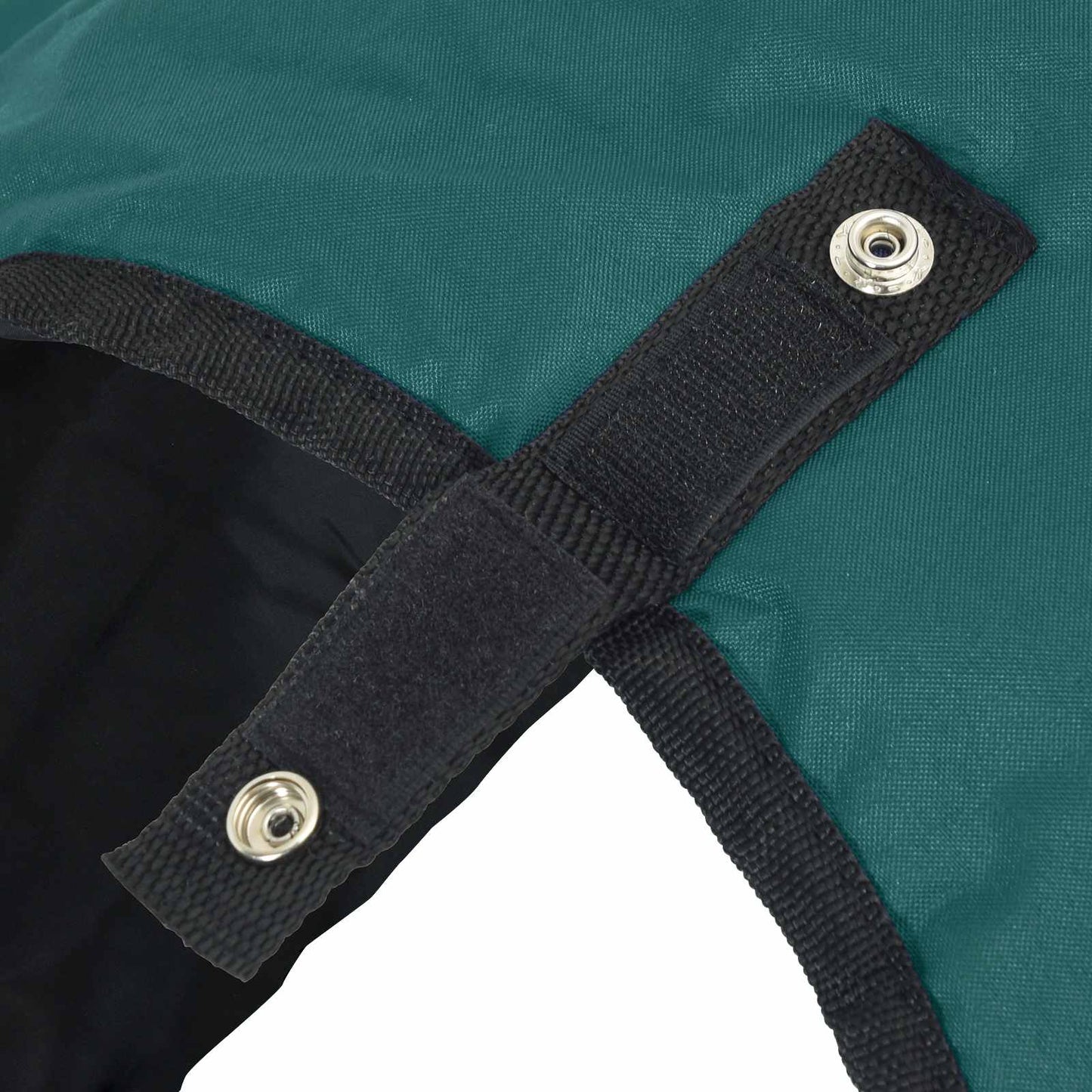 Coperta per cavalli, verde scuro e nero, 95 cm, poliestere
