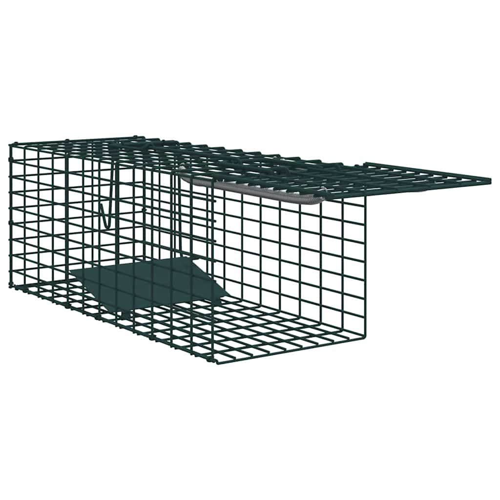 Tierfalle Grün 31 x 13 x 12cm Stahl
