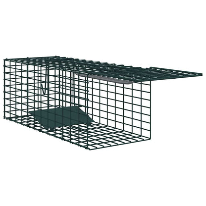 Tierfalle Grün 31 x 13 x 12cm Stahl