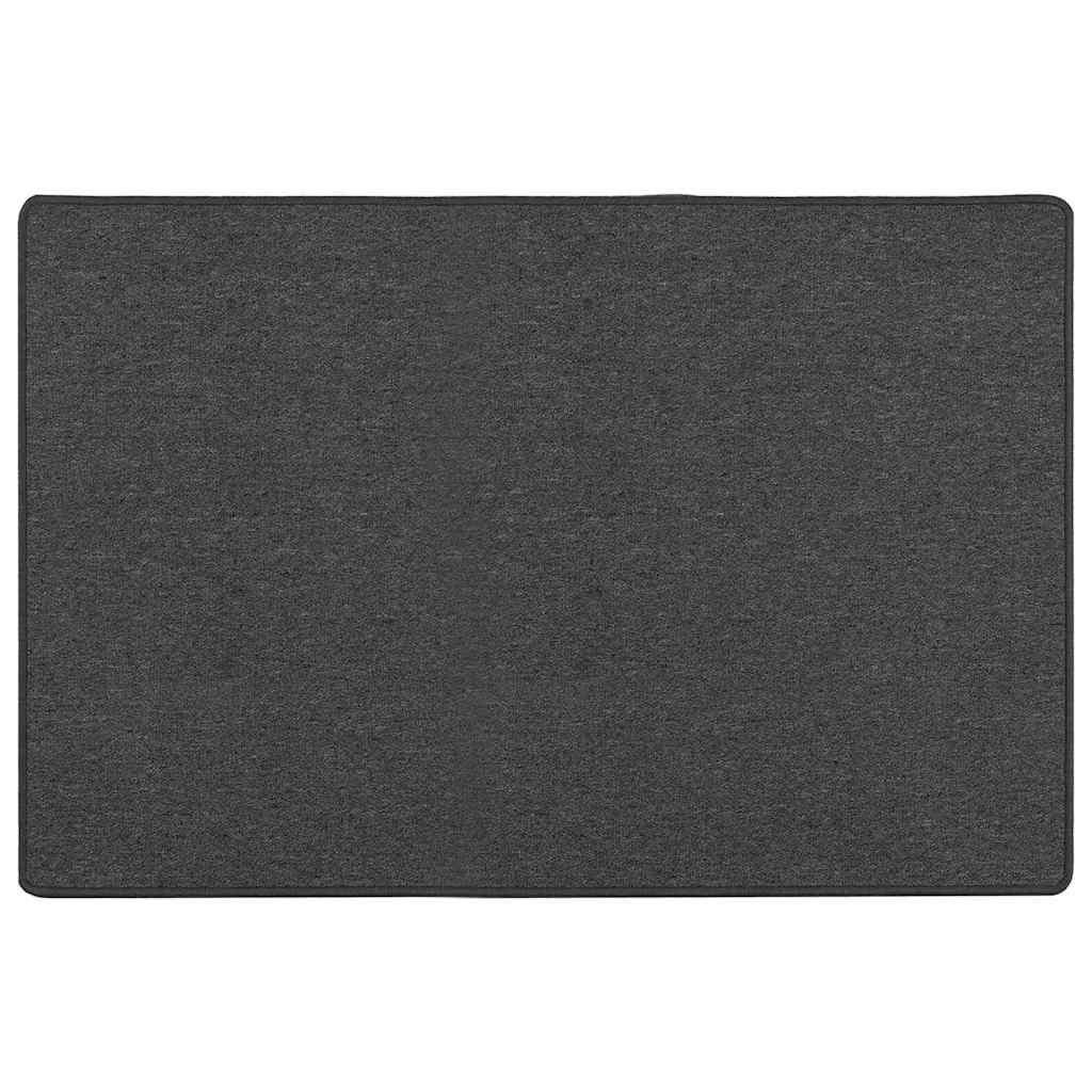 Teppichläufer Dunkelgrau 100 x 150 cm 100% Polypropylen