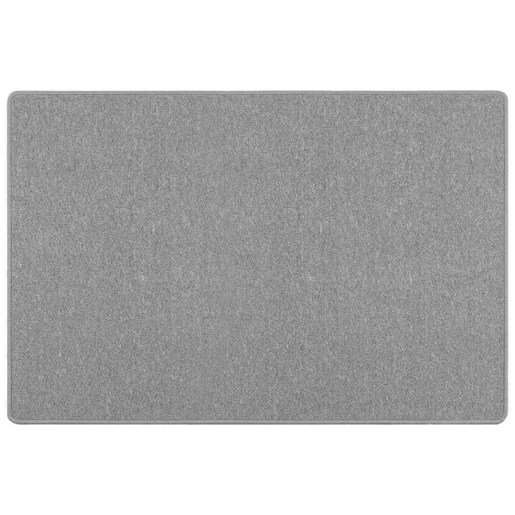 Teppichläufer Hellgrau 100 x 150 cm 100% Polypropylen