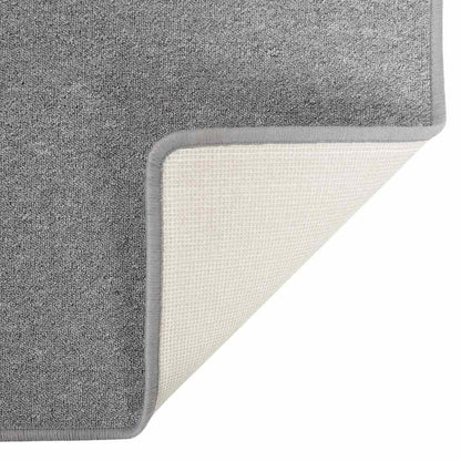 Teppichläufer Hellgrau 100 x 250 cm 100% Polypropylen