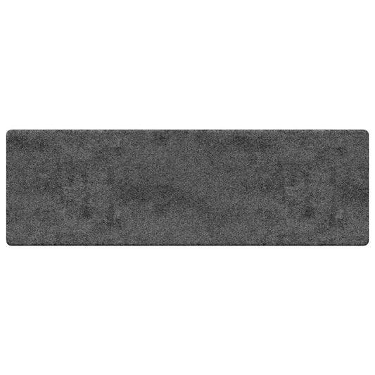 Teppichläufer Grau 50 x 250 cm 100% Polypropylen Tuft