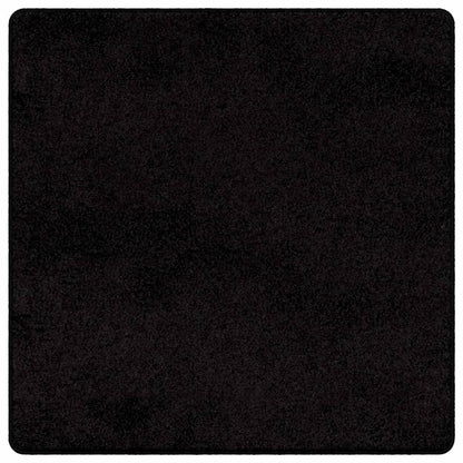 Teppichläufer Schwarz 100 x 100 cm 100% Polypropylen Tuft