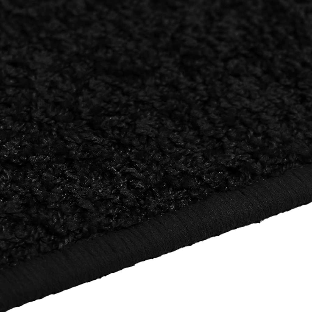 Teppichläufer Schwarz 100 x 200 cm 100% Polypropylen Tuft