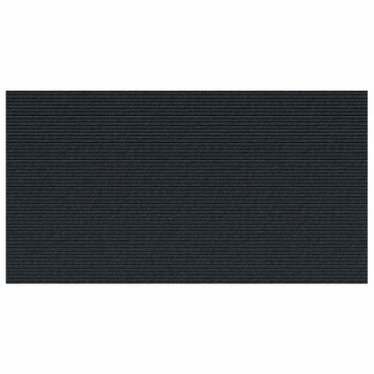 Teppichläufer Anthrazit 80 x 150 cm Stoff