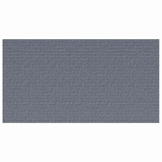 Teppichläufer Hellgrau 80 x 150 cm Stoff