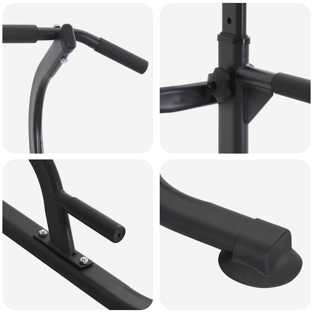 Power Tower Dip Station Nero 102 x 95 x 210 cm