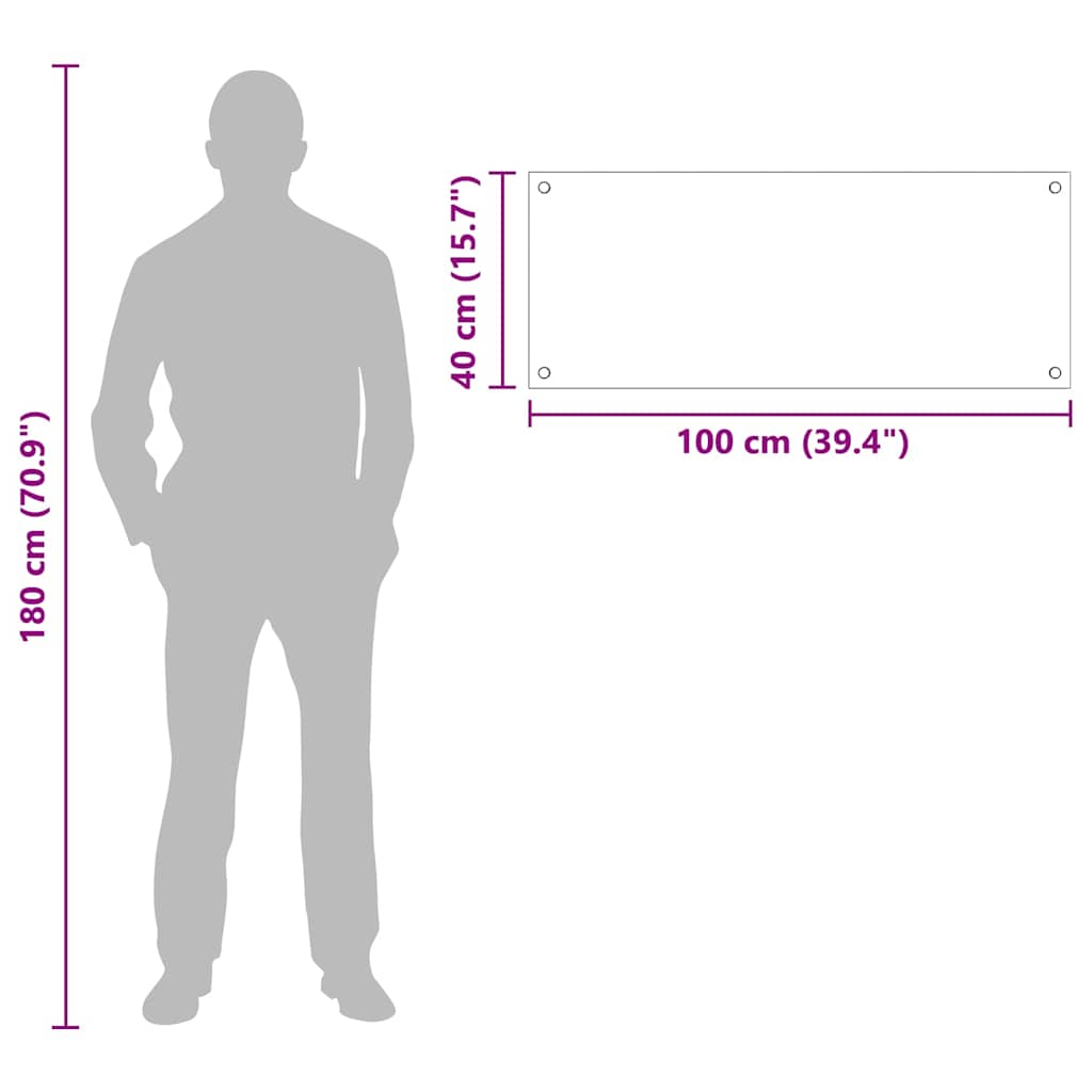 Küchenrückwand Weiß 100 x 40 cm Gehärtetes Glas